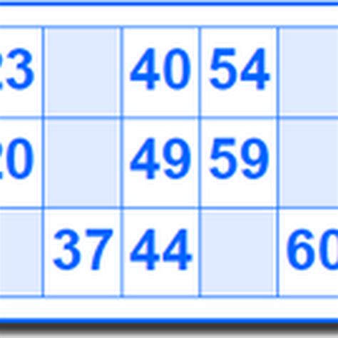 generador cartones de bingo.